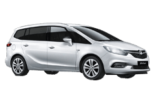 Car Hire Stroud - Vauxhall Zafira 5 + 2 - Minibus hire Stroud